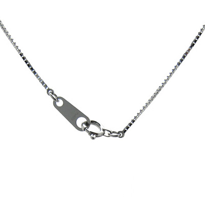 Pt850 プラチナ ベネチアンブレスレット 18cm 0.8mm